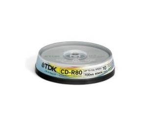 Diski CD-R, Cakebox 10gab.